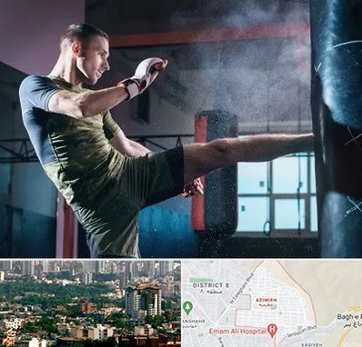 باشگاه کیک بوکسینگ در عظیمیه کرج