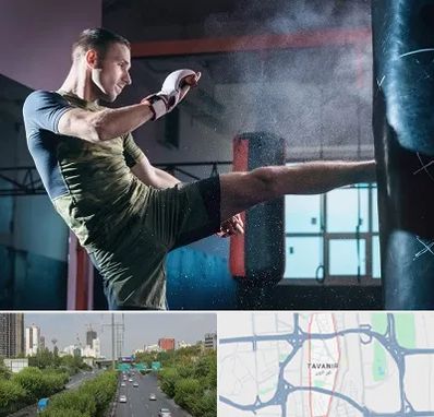 باشگاه کیک بوکسینگ در توانیر