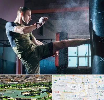 باشگاه کیک بوکسینگ در منطقه 9 تهران