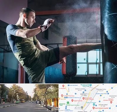 باشگاه کیک بوکسینگ در شریعتی