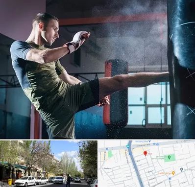 باشگاه کیک بوکسینگ در کوی فیروز تبریز