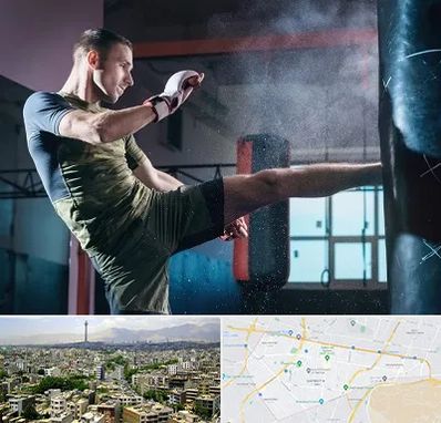 باشگاه کیک بوکسینگ در منطقه 8 تهران