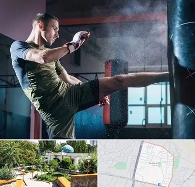 باشگاه کیک بوکسینگ در باغمیشه تبریز