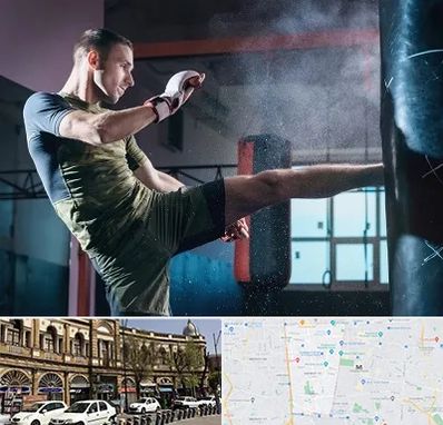 باشگاه کیک بوکسینگ در منطقه 11 تهران