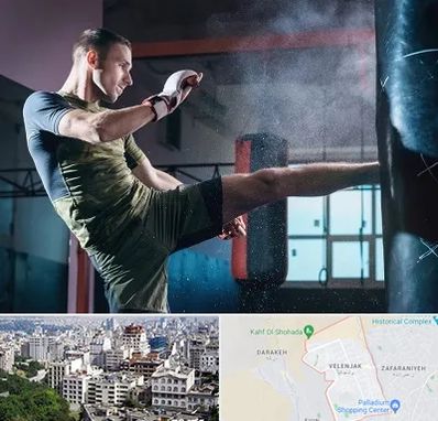 باشگاه کیک بوکسینگ در ولنجک 