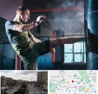 باشگاه کیک بوکسینگ در بلوار فردوسی مشهد