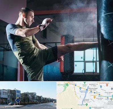 باشگاه کیک بوکسینگ در شریعتی مشهد