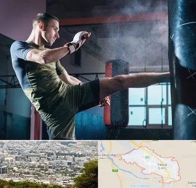 باشگاه کیک بوکسینگ در یاسوج