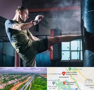 باشگاه کیک بوکسینگ در قصرالدشت شیراز
