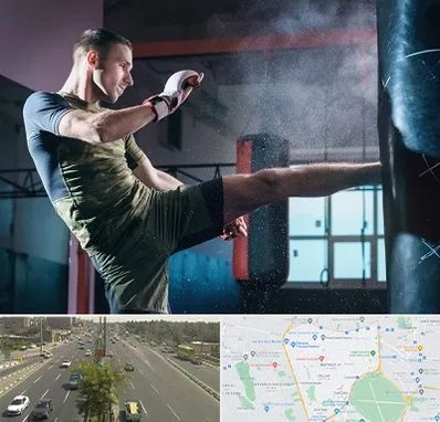 باشگاه کیک بوکسینگ در منطقه 17 تهران