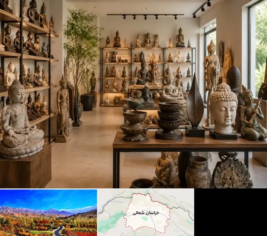 مجسمه فروشی در خراسان شمالی