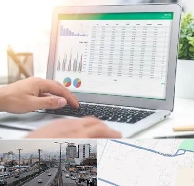 آموزشگاه اکسل در بلوار ارتش