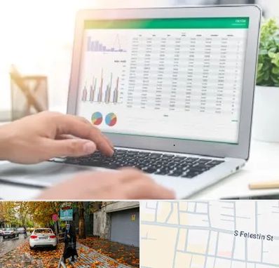 آموزشگاه اکسل در خیابان فلسطین