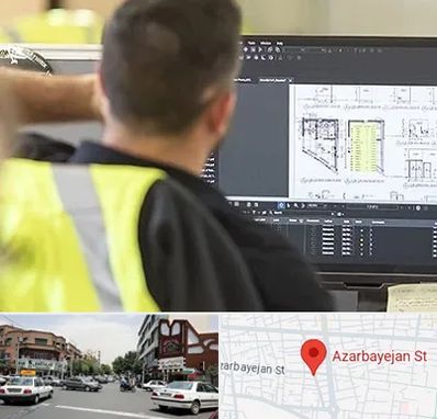 آموزشگاه اتوکد در خیابان آذربایجان