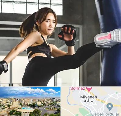 باشگاه کیک بوکسینگ بانوان در میانه