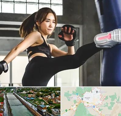 باشگاه کیک بوکسینگ بانوان در مراغه