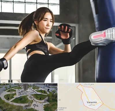 باشگاه کیک بوکسینگ بانوان در ورامین