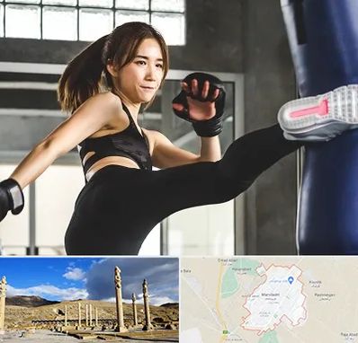 باشگاه کیک بوکسینگ بانوان در مرودشت