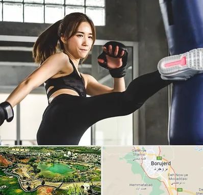 باشگاه کیک بوکسینگ بانوان در بروجرد