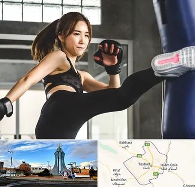 باشگاه کیک بوکسینگ بانوان در تایباد