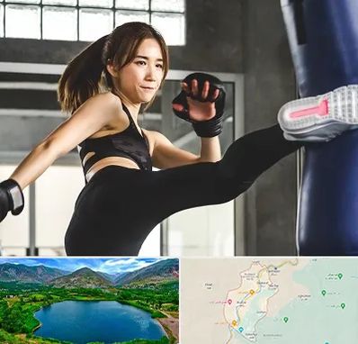 باشگاه کیک بوکسینگ بانوان در رودبار