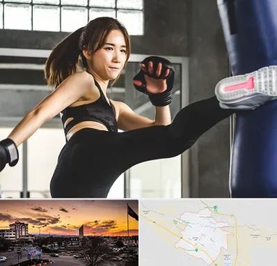 باشگاه کیک بوکسینگ بانوان در قوچان