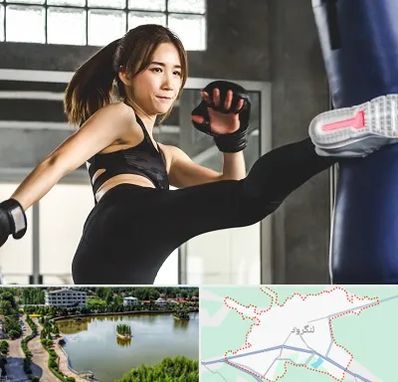 باشگاه کیک بوکسینگ بانوان در لنگرود