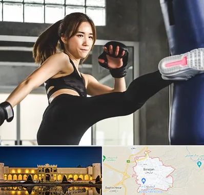 باشگاه کیک بوکسینگ بانوان در برازجان