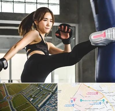 باشگاه کیک بوکسینگ بانوان در الهیه مشهد