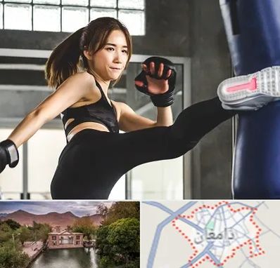 باشگاه کیک بوکسینگ بانوان در دامغان