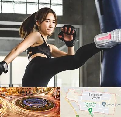 باشگاه کیک بوکسینگ بانوان در بهارستان