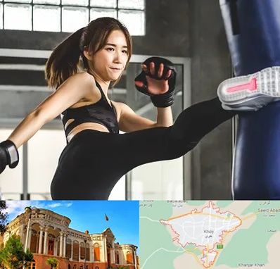 باشگاه کیک بوکسینگ بانوان در خوی