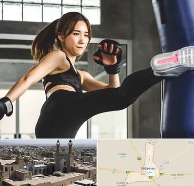 باشگاه کیک بوکسینگ بانوان در سبزوار