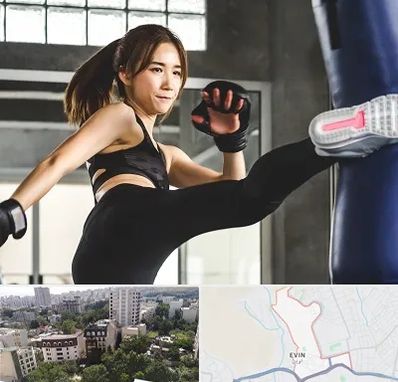 باشگاه کیک بوکسینگ بانوان در اوین