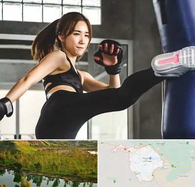 باشگاه کیک بوکسینگ بانوان در بهبهان