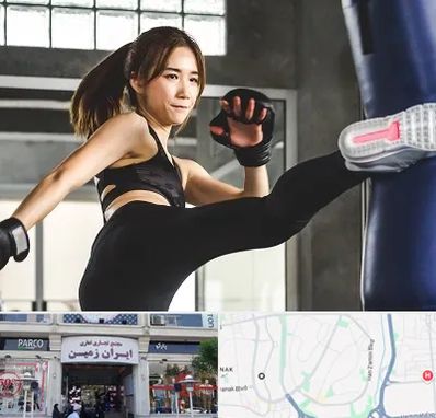 باشگاه کیک بوکسینگ بانوان در ایران زمین