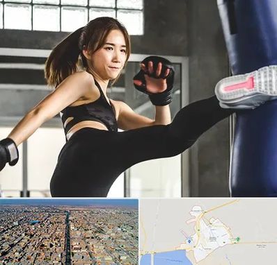 باشگاه کیک بوکسینگ بانوان در بندر ماهشهر