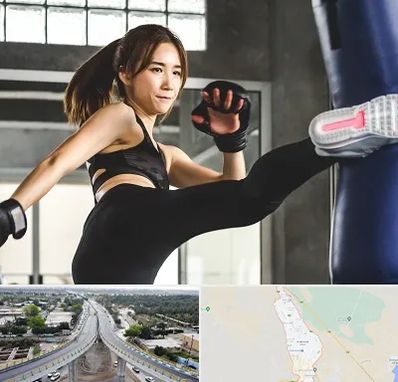 باشگاه کیک بوکسینگ بانوان در اندیمشک