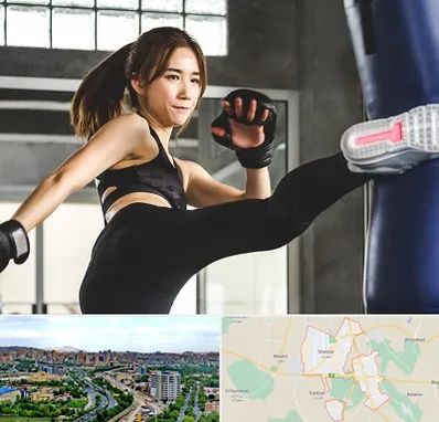 باشگاه کیک بوکسینگ بانوان در شهریار