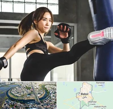 باشگاه کیک بوکسینگ بانوان در بابل