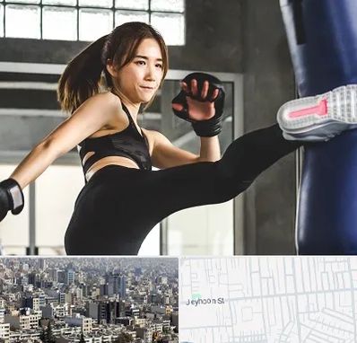 باشگاه کیک بوکسینگ بانوان در جیحون