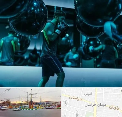 باشگاه بوکس در میدان خراسان