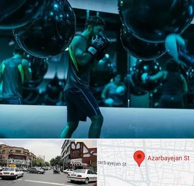 باشگاه بوکس در خیابان آذربایجان