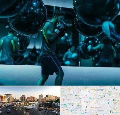 باشگاه بوکس در منطقه 7 تهران