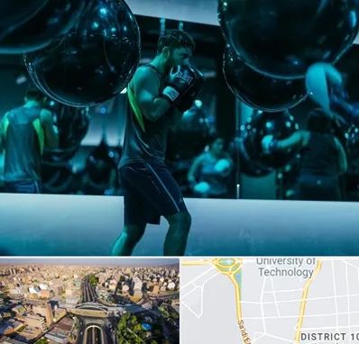 باشگاه بوکس در استاد معین