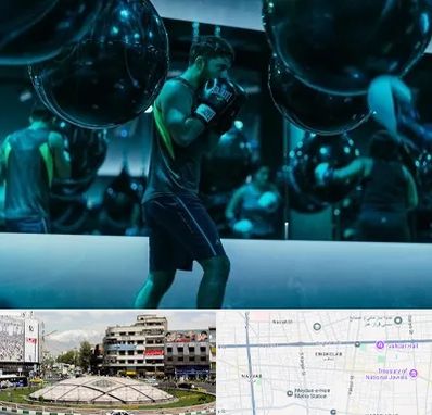 باشگاه بوکس در مرکز تهران