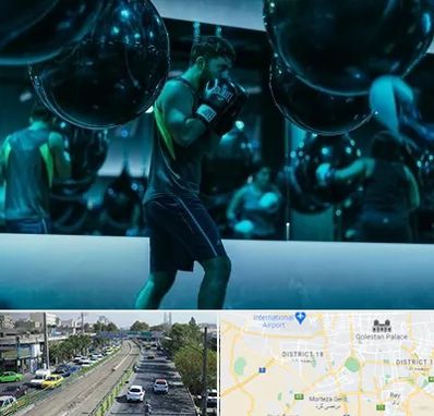 باشگاه بوکس در جنوب تهران