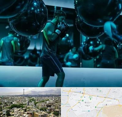 باشگاه بوکس در منطقه 8 تهران