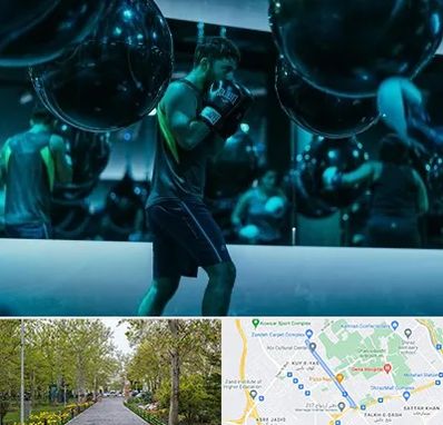 باشگاه بوکس در قدوسی غربی شیراز