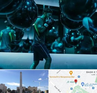 باشگاه بوکس در فلکه گاز شیراز